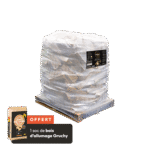Bois de chauffage ULTRA PREMIUM- Gruchy + 1 sac de bois d'allumage 40 litres