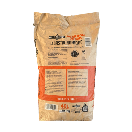 8978d7d228cfe13e986d03f4f717 Charbon de bois flamino qualité restaurant palette de 44 sacs – Image 2
