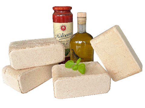 Briquette de bois densifié 100% hetre pour fours a pizza et fours a pain Simplyfeu Briquette de bois compressé à haut rendement – Image 3