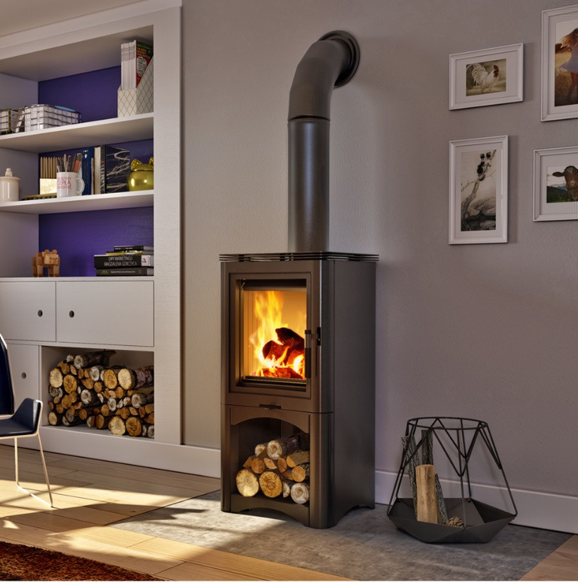 poele-a-bois-k5-avec-niche-7kw Poele à bois K5 avec niche 7Kw – Image 1